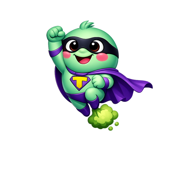 Captain Toot — the world's only superhero powered by farts